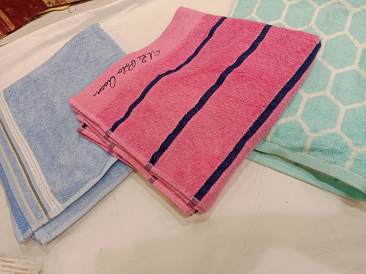 Premium Cotton Bath Towel Soft, Absorbent & Quick Dry - U.S. Polo Assn.